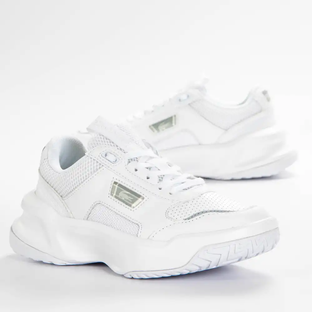 Basket basse femme Lacoste Ace lift Blanc - ZESHOES Basket basse femme Lacoste Ace lift Blanc - ZESHOES
