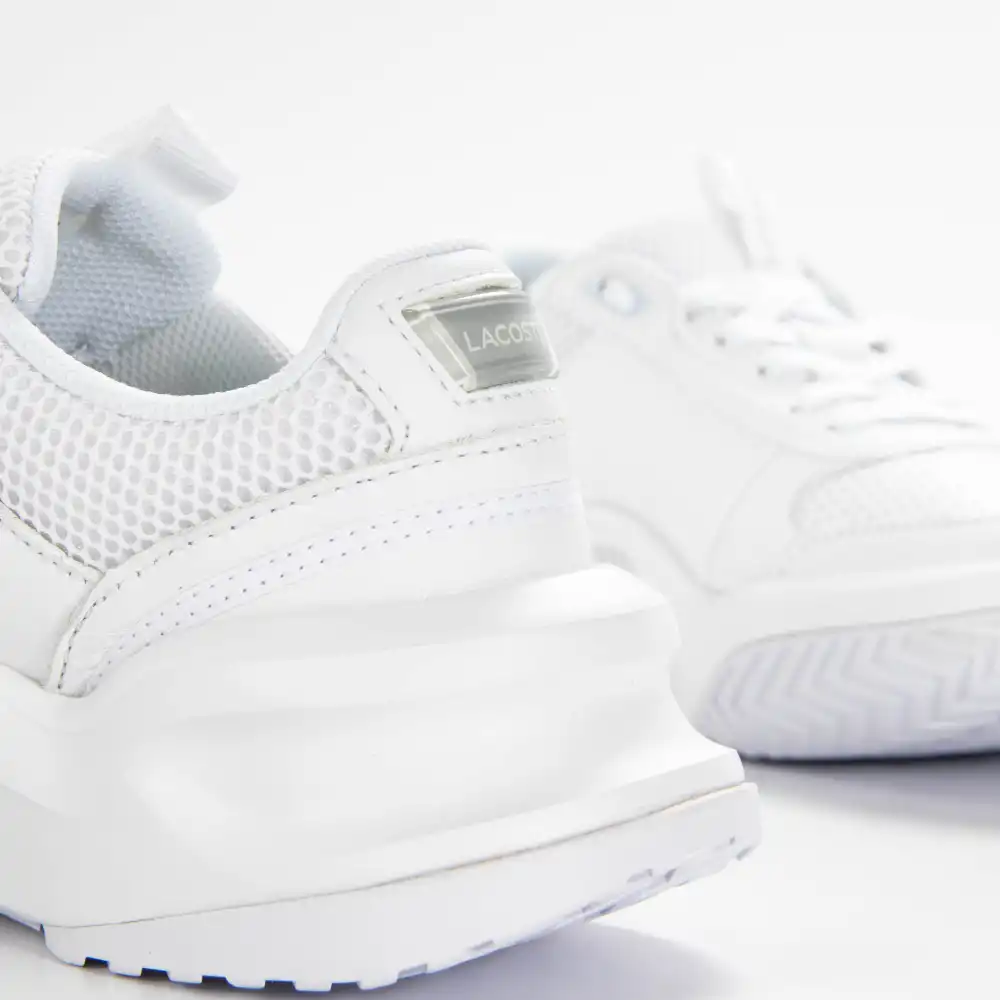 Basket basse femme Lacoste Ace lift Blanc - ZESHOES Basket basse femme Lacoste Ace lift Blanc - ZESHOES