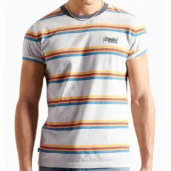 T shirt manche courte homme Superdry Multi color vintage Multicolor - ZESHOES