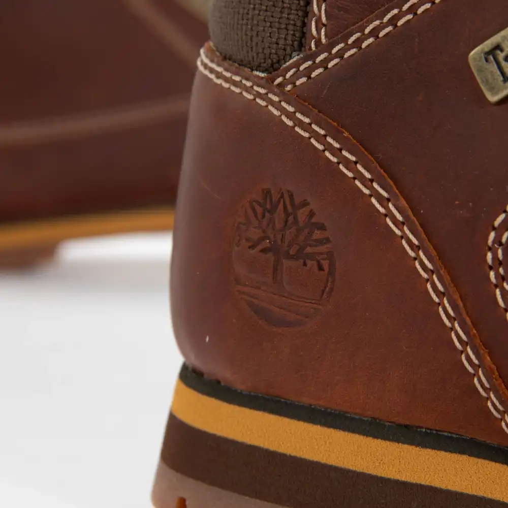 Bottine homme Timberland Euro sprint mid hiker Marron - ZESHOES Bottine homme Timberland Euro sprint mid hiker Marron - ZESHOES