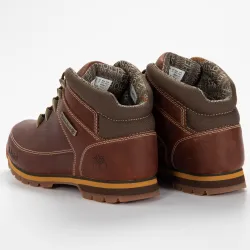 Bottine homme Timberland Euro sprint mid hiker Marron - ZESHOES Bottine homme Timberland Euro sprint mid hiker Marron - ZESHOES