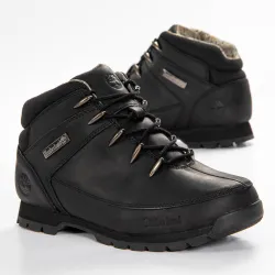 Basket montante homme Timberland euro sprint mid hicker Noir - ZESHOES