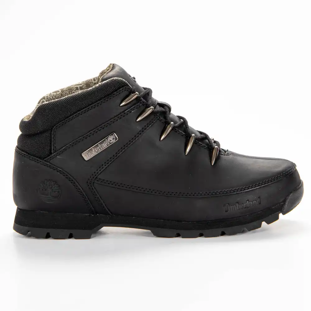 Basket montante homme Timberland euro sprint mid hicker Noir - ZESHOES
