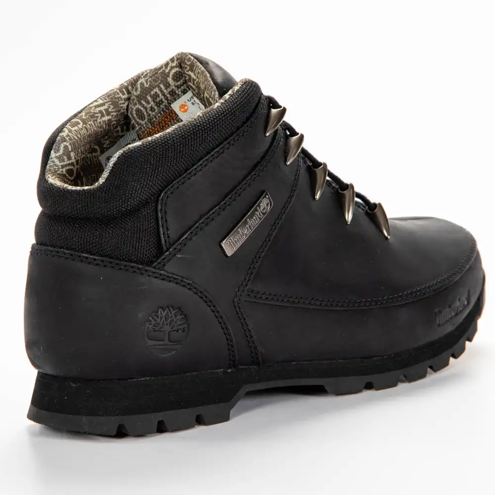 Basket montante homme Timberland euro sprint mid hicker Noir - ZESHOES