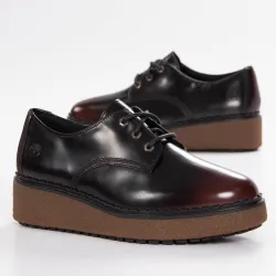 Basket basse femme Timberland Bluebell lane oxford Marron - ZESHOES