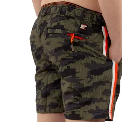 Short de bain homme Superdry Front classic logo Camouflage - ZESHOES