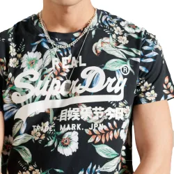 T shirt manche courte homme Superdry Original & vintage Multicolor - ZESHOES