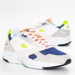 Basket basse homme Lacoste Storm 96 lo 0120 Multicolor - ZESHOES