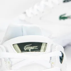 Basket basse homme Lacoste Storm 96 lo 0120 Blanc - ZESHOES Basket basse homme Lacoste Storm 96 lo 0120 Blanc - ZESHOES