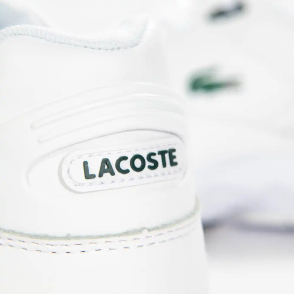 Basket basse homme Lacoste Storm 96 lo 0120 Blanc - ZESHOES Basket basse homme Lacoste Storm 96 lo 0120 Blanc - ZESHOES