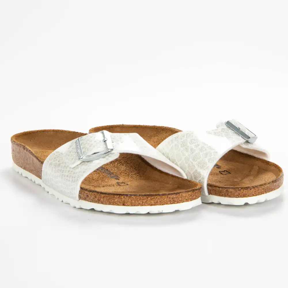 Claquette femme Birkenstock Star class Blanc - ZESHOES