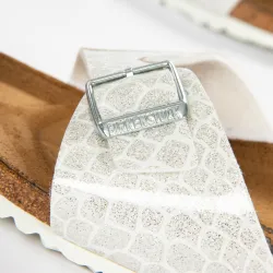 Claquette femme Birkenstock Star class Blanc - ZESHOES Claquette femme Birkenstock Star class Blanc - ZESHOES