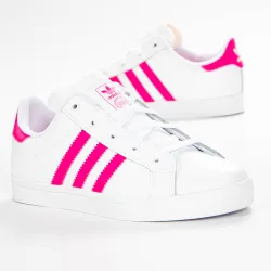 Basket basse femme Adidas Coast star c Blanc - ZESHOES Basket basse femme Adidas Coast star c Blanc - ZESHOES