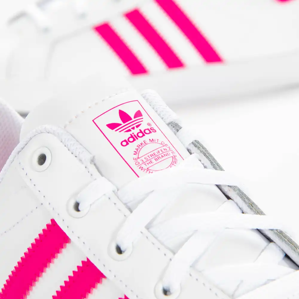 Basket basse femme Adidas Coast star c Blanc - ZESHOES Basket basse femme Adidas Coast star c Blanc - ZESHOES