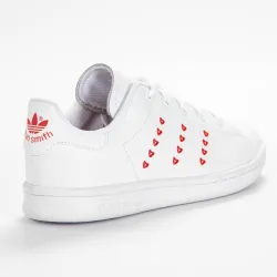 Basket basse fille Adidas Stan smith c Blanc - ZESHOES Basket basse fille Adidas Stan smith c Blanc - ZESHOES
