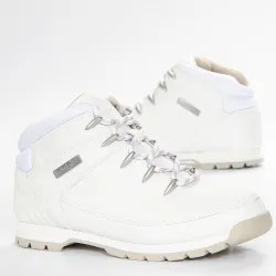 Bottine homme Timberland Euro sprint mid hiker Blanc - ZESHOES Bottine homme Timberland Euro sprint mid hiker Blanc - ZESHOES