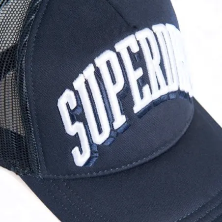Produits victimes de leur succès Superdry Bleu Sport logo vintage