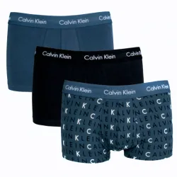 Boxer homme Calvin Klein Pack x3 unlimited logo Multicolor - ZESHOES Boxer homme Calvin Klein Pack x3 unlimited logo Multicolor - ZESHOES