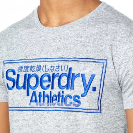 Produits victimes de leur succès Superdry Gris Athletics logo