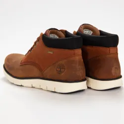 Basket montante homme Timberland Bradstreet gtx chukka Marron - ZESHOES Basket montante homme Timberland Bradstreet gtx chukka Marron - ZESHOES