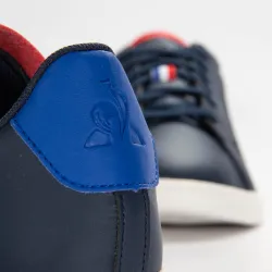 Basket basse femme Le Coq Sportif Courset gs Bleu - ZESHOES