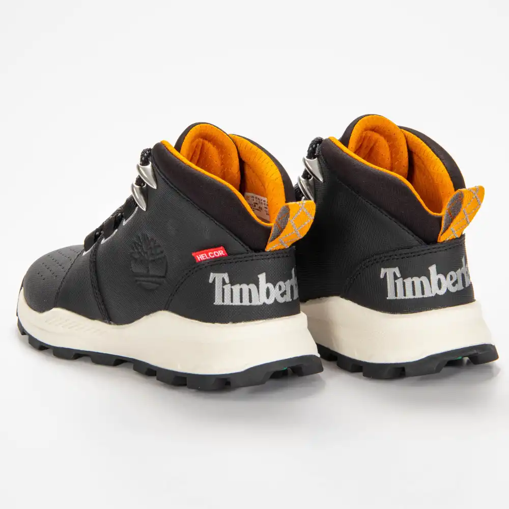 Basket montante garcon Timberland Brooklyn alpine chukka Noir - ZESHOES Basket montante garcon Timberland Brooklyn alpine chukka Noir - ZESHOES