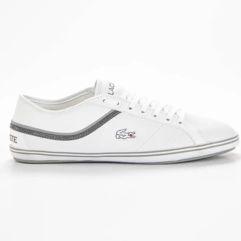 Basket de ville basse homme Lacoste Cairon Blanc - ZESHOES Basket de ville basse homme Lacoste Cairon Blanc - ZESHOES