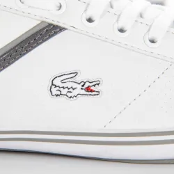 Basket de ville basse homme Lacoste Cairon Blanc - ZESHOES Basket de ville basse homme Lacoste Cairon Blanc - ZESHOES