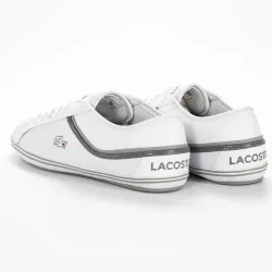 Basket de ville basse homme Lacoste Cairon Blanc - ZESHOES Basket de ville basse homme Lacoste Cairon Blanc - ZESHOES