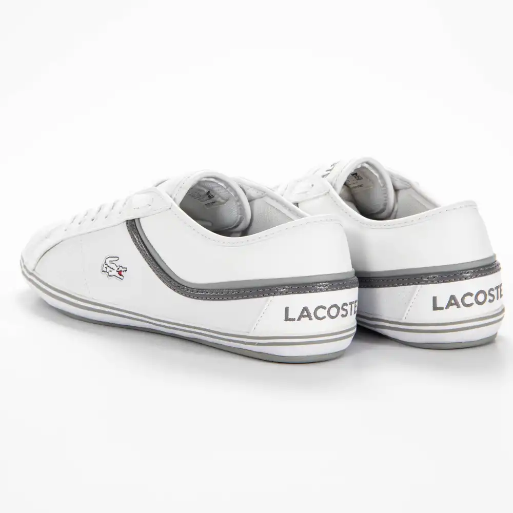 Basket de ville basse homme Lacoste Cairon Blanc - ZESHOES Basket de ville basse homme Lacoste Cairon Blanc - ZESHOES