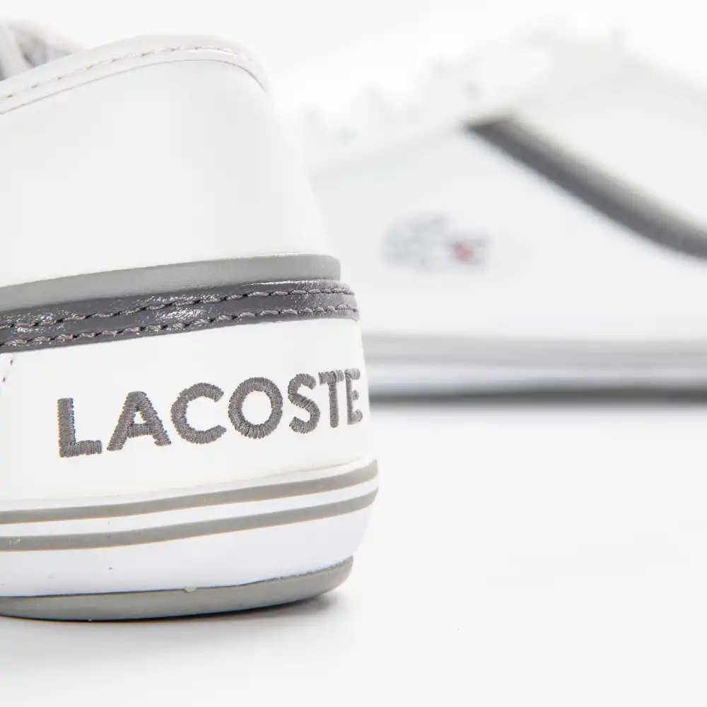 Basket de ville basse homme Lacoste Cairon Blanc - ZESHOES Basket de ville basse homme Lacoste Cairon Blanc - ZESHOES