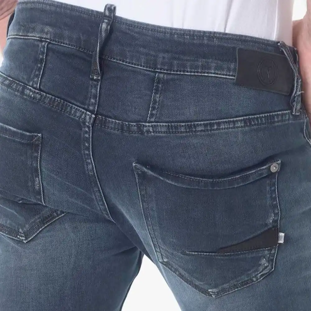 Jeans homme Le Temps Des Cerises Slim jaco destroy Jeans - ZESHOES