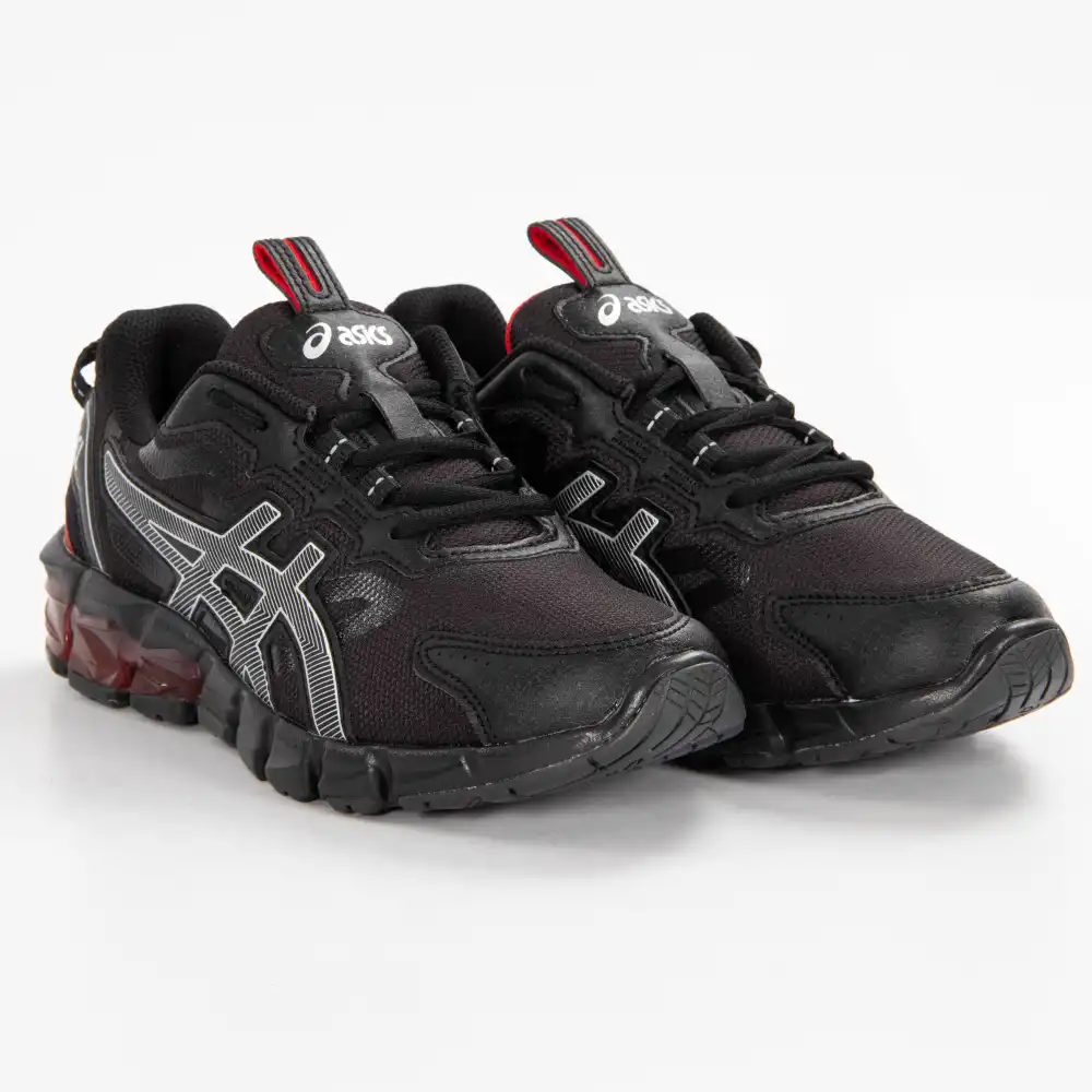 Basket basse garcon Asics Gel quantum 90 GS Noir - ZESHOES