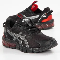 Basket basse garcon Asics Gel quantum 90 GS Noir - ZESHOES Basket basse garcon Asics Gel quantum 90 GS Noir - ZESHOES