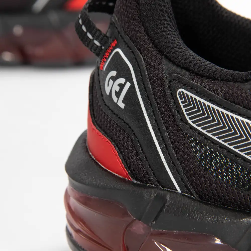 Basket basse garcon Asics Gel quantum 90 GS Noir - ZESHOES Basket basse garcon Asics Gel quantum 90 GS Noir - ZESHOES