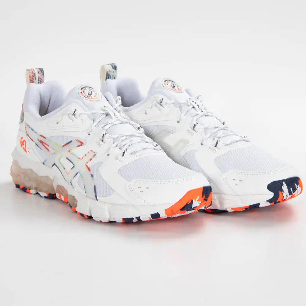 Basket basse homme Asics Gel quantum 180 Blanc - ZESHOES