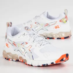 Basket basse homme Asics Gel quantum 180 Blanc - ZESHOES