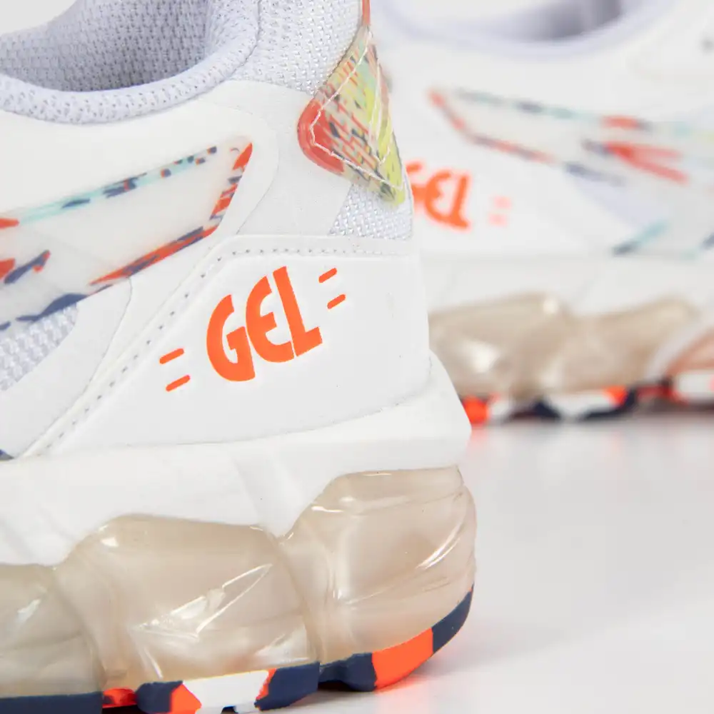 Basket basse homme Asics Gel quantum 180 Blanc - ZESHOES