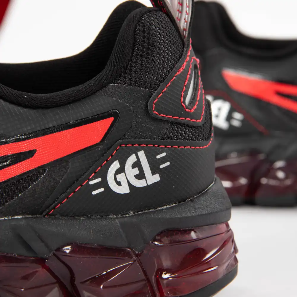 Basket basse garcon Asics Gel quantum 180 GS Noir - ZESHOES Basket basse garcon Asics Gel quantum 180 GS Noir - ZESHOES