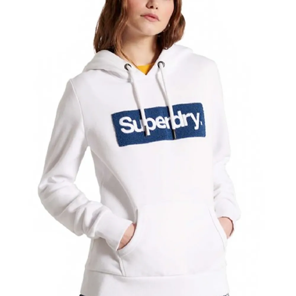 Superdry Sweat Core logo Femme Blanc