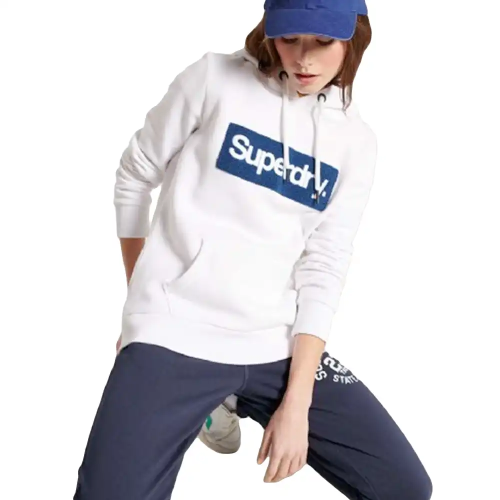 Core logo workwear hood wit Superdry - 3 Core logo workwear hood wit Superdry - 3