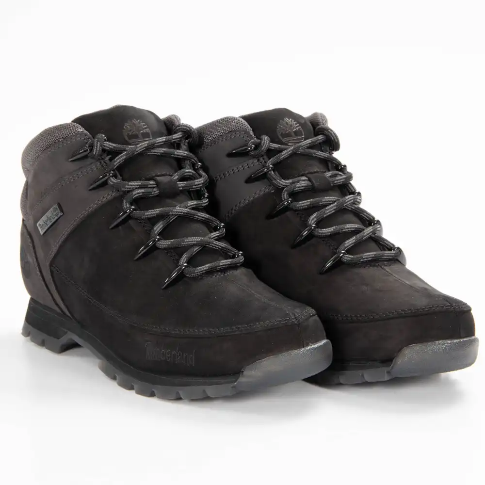 Bottine homme Timberland Euro sprint hiker jet black Noir - ZESHOES