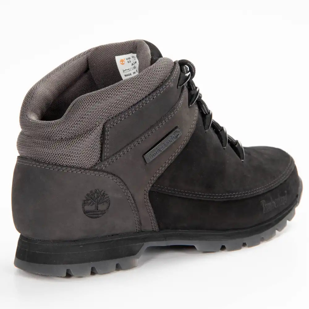 Bottine homme Timberland Euro sprint hiker jet black Noir - ZESHOES Bottine homme Timberland Euro sprint hiker jet black Noir - ZESHOES