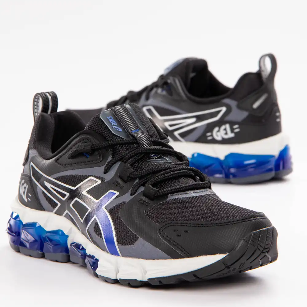 Basket basse garcon Asics Gel quantum 180 gs Noir - ZESHOES Basket basse garcon Asics Gel quantum 180 gs Noir - ZESHOES