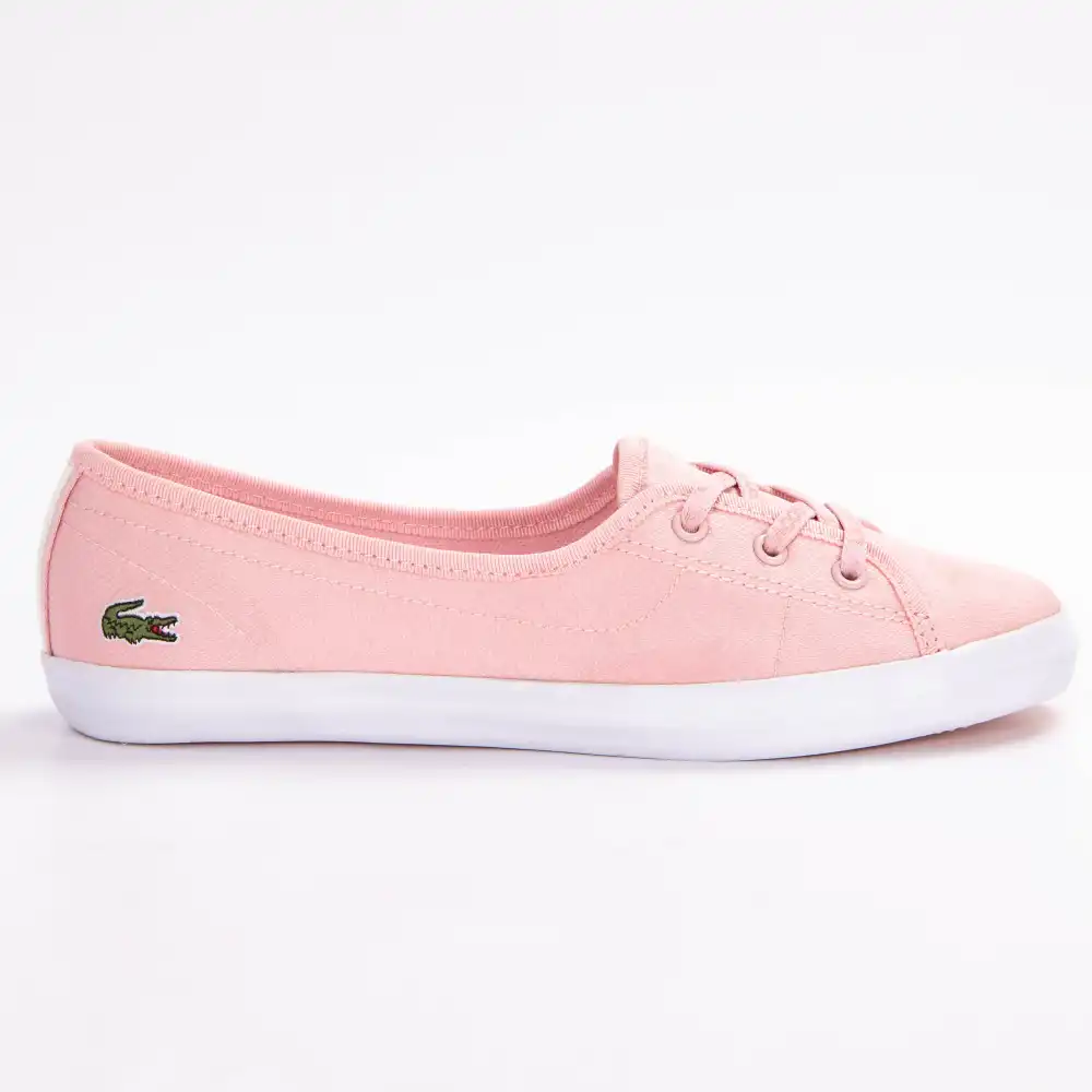 Basket de ville basse femme Lacoste Ziane chunky 119 Rose - ZESHOES Basket de ville basse femme Lacoste Ziane chunky 119 Rose - ZESHOES