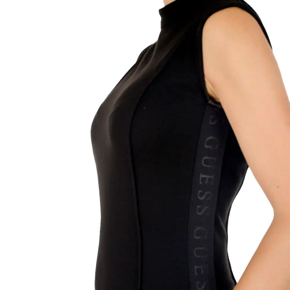 Robe femme Guess Vestido Noir - ZESHOES Robe femme Guess Vestido Noir - ZESHOES