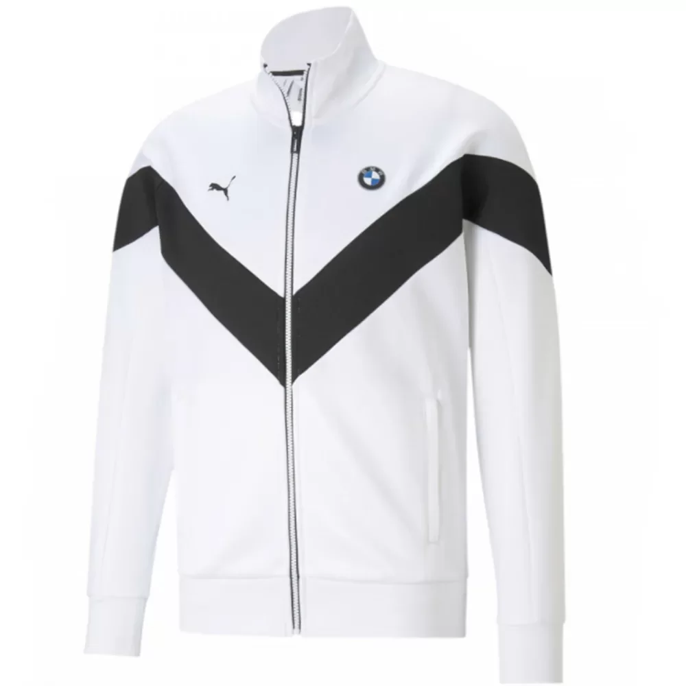 Classic Motorsport. Veste Puma Classic Motorsport Homme Blanc Coton. Authentique Vetement de la marque Puma - design streetwear/sportswear de Puma - P