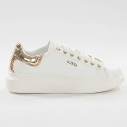 Basket basse femme Guess Gold classic Blanc - ZESHOES Basket basse femme Guess Gold classic Blanc - ZESHOES