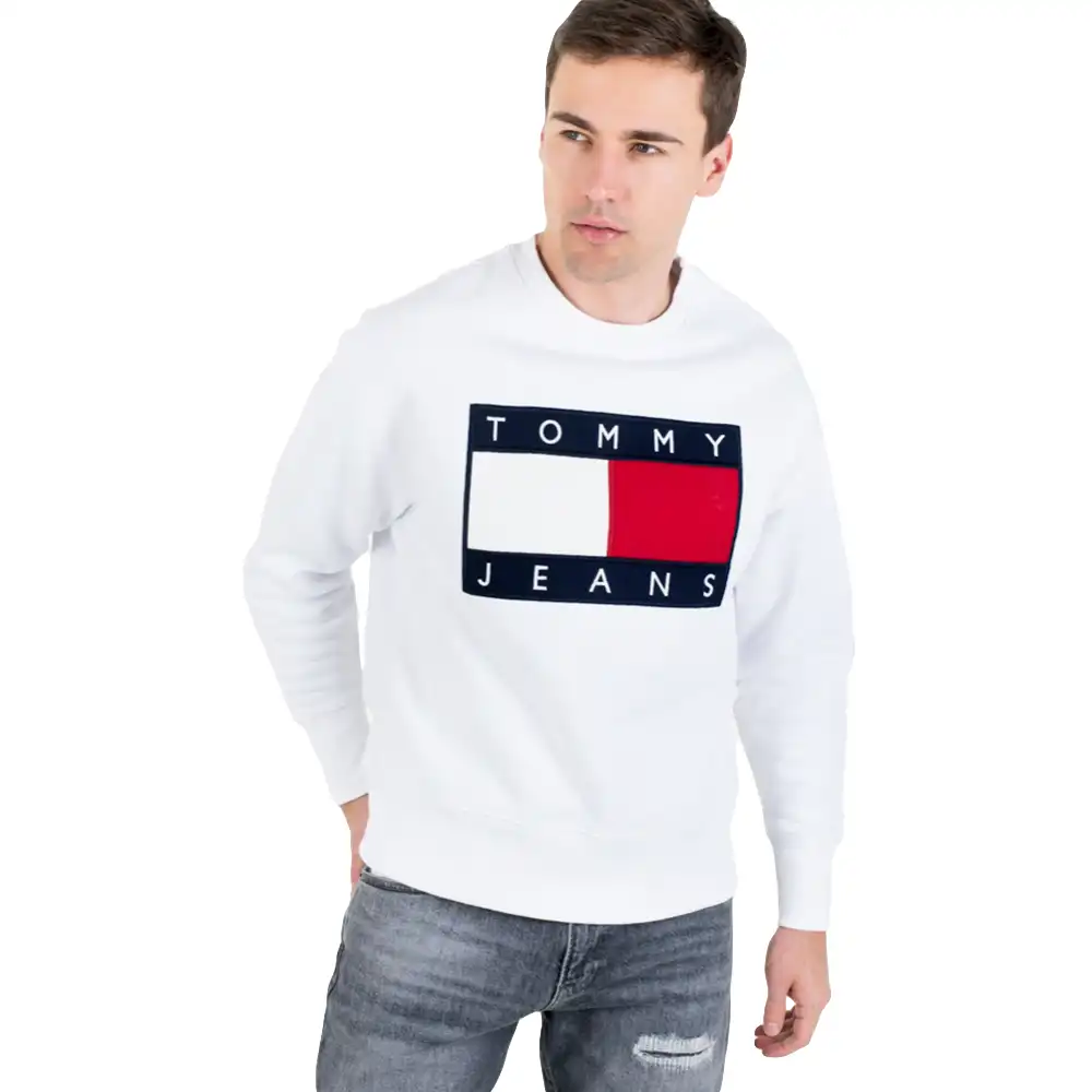 Camo flag crew Tommy Jeans - 1