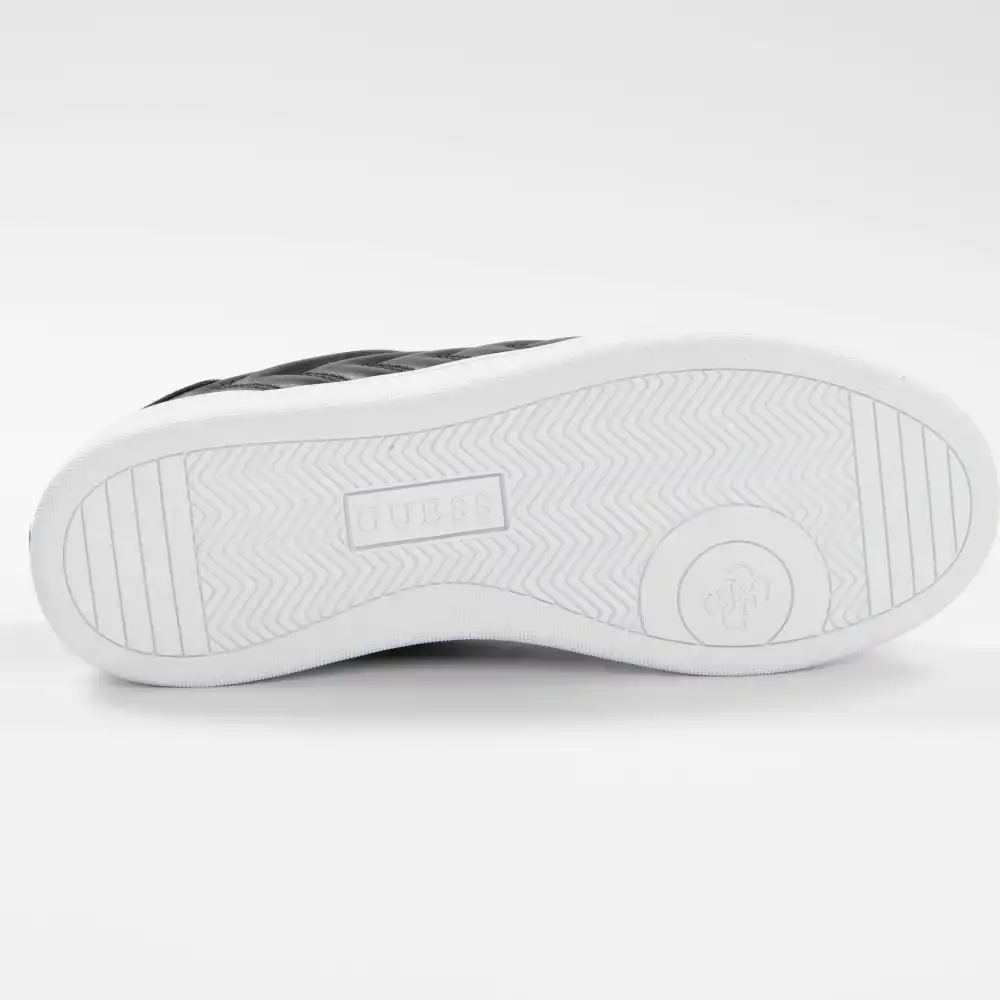 Basket basse femme Guess Reace dark Noir - ZESHOES Basket basse femme Guess Reace dark Noir - ZESHOES